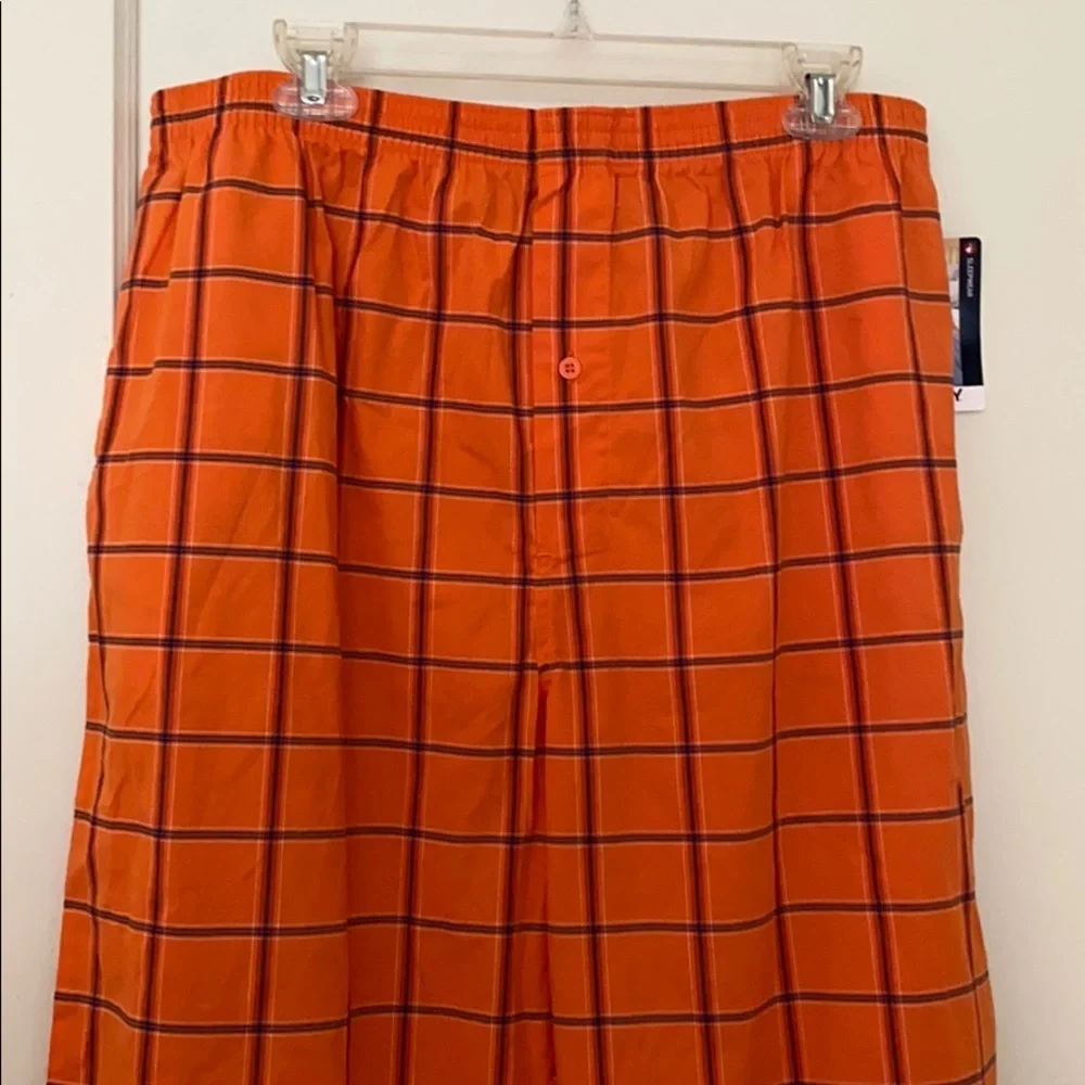 NWT Jockey Orange sleepwear pants w/pocket size:L